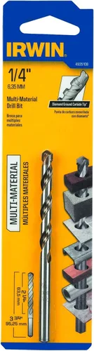 Irwin Tools 4935108 - Broca multimaterial (1/4 pulgadas)