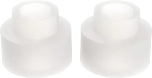 Vista 9 de Piezas de pasador de pivote para puerta de ducha con tuerca hexagonal y arandela, reemplazo de pivote de acero inoxidable para puertas de ducha