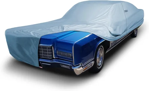 Vista 22 de iCarCover Funda de automóvil a medida para Lincoln Capri (1952-1957), impermeable, para todo tipo de clima, lluvia, nieve, protección solar UV