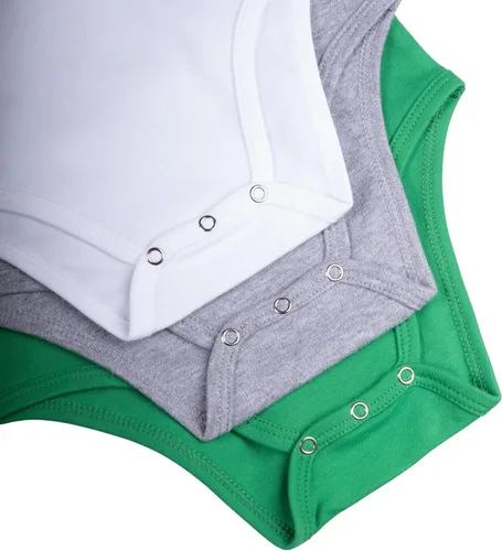 Vista 3 de Ultra Game Conjunto de cuerpo para bebé de la NBA oficial para jóvenes, súper suave, de algodón, paquete de 3 Creeper