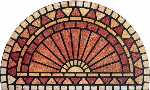 Vista 12 de Felpudo de bienvenida y para puerta delantera de 46 x 76 cm, para exteriores, para otoño, color marrón