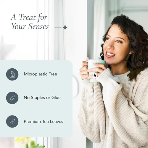 Vista 43 de Art of Tea Té orgánico Earl Grey Creme Lata de té artesanal de hojas sueltas de 2.5 onzas