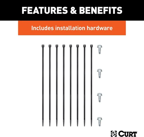 Vista 7 de CURT 56070 - Arnés con cableado personalizado (para remolque).
