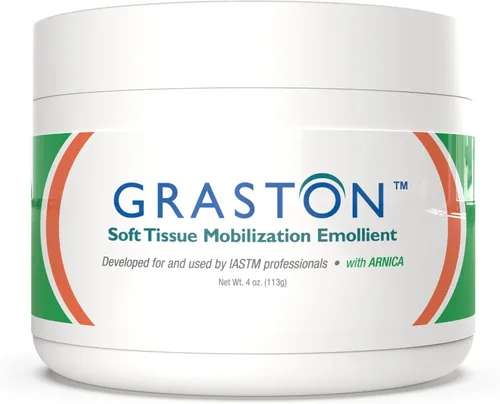 Vista 8 de Graston Technique Emoliente enriquecido con vitamina E - Tarro de 4 onzas, ideal para loción IASTM y crema de terapia de masaje, crema perfecta