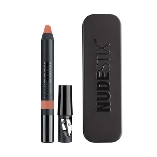 Nudestix Gel Color Lip + Cheek Balm – 2-in-1 Tinted Lip Balm & Gel Blush Stick with Glossy Shine | Hydrating, Preservative-Free, Clean Formula for