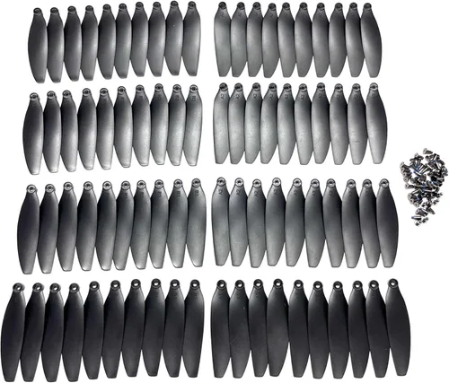 Fit for E88 EVO Drone，Used for E88EVO Folding RC Quadcopter Spare Parts Blade Propellers with Screw Accessories(80 PCS)