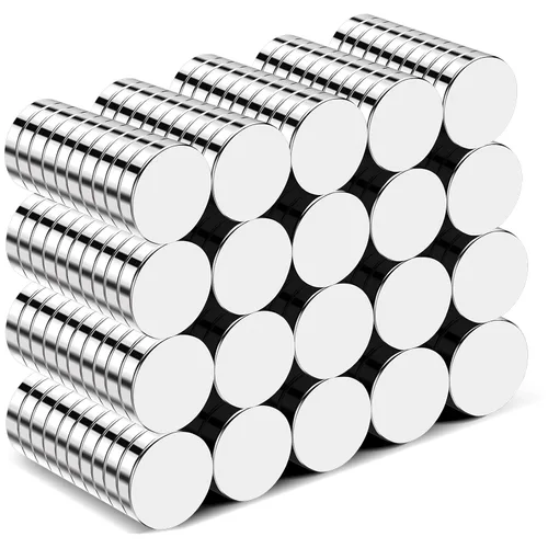 Vista 9 de TRYMAG - 200 imanes pequeños de neodimio de 0.236 x 0.079 in Rare Earth Magnets for Whiteboard, Small Round Disc for Fridge, Crafts, DIY, Science