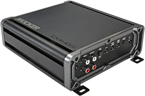 Vista 2 de Kicker 46CXA4001 CXA4001 - Amplificador de subwoofer mono de clase D de 400 vatios