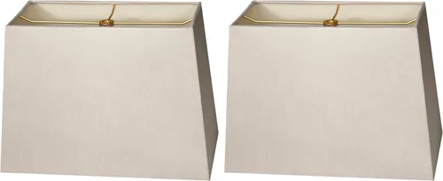 Vista 16 de Royal Designs, Inc. HB-613-12AGL Pantalla para lámpara de tapa dura rectangular, (5 x 10) x (8 x 12) x 9.5, Oro Antiguo