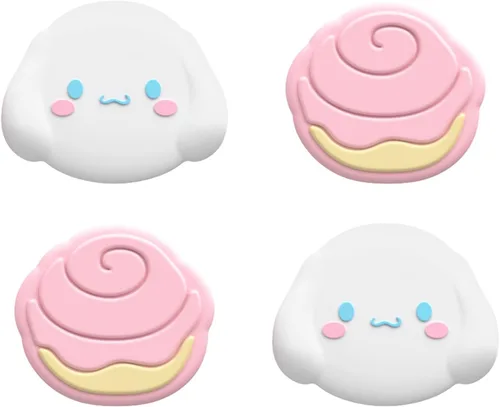 Yocore Switch Thumb Grip Caps,Soft Silicone Thumb Grips,Analog Soft Silicone Joystick Caps Stick Caps for SwitchOLEDSwitch Lite,4 Pcs-DEG