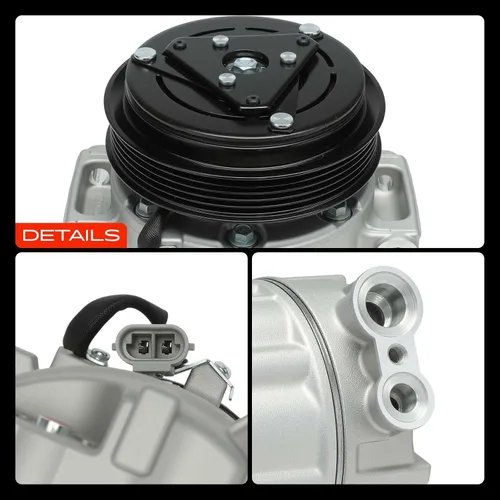 Vista 9 de A-Premium Compresor de aire acondicionado con embrague compatible con Chevrolet HHR 2006-2011, Chevy Cobalt 2007-2010, Saturn Ion 2005-2007, Pontiac