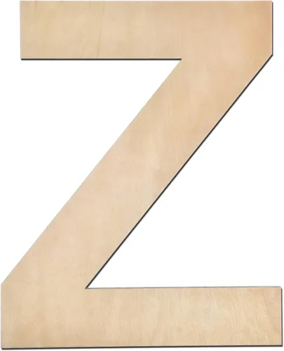 Vista 41 de Letra M de madera de 12 pulgadas de grosor, letra de madera grande sin terminar de 1/4 de pulgada de grosor para decoración de pared del hogar