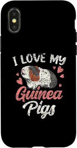 Vista 4 de Funda para iPhone 15 I Love My Guinea Pigs Animal Cute Pet Guinea Pig Lover