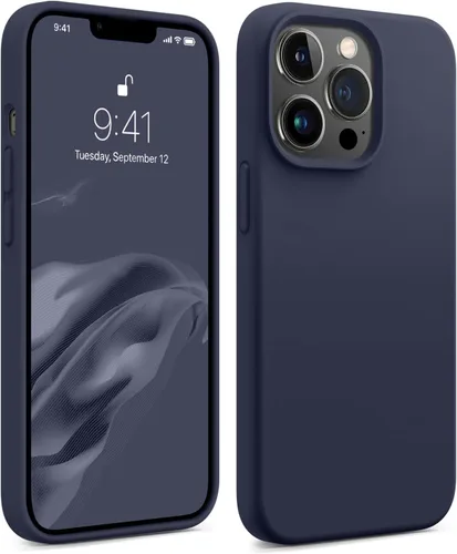 Vista 12 de AOTESIER Funda magnética para iPhone 13 Pro, compatible con MagSafe, protección militar a prueba de golpes, funda de silicona con forro de Verde