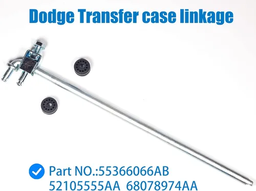 Vista 3 de 5210555AA para Dodge RAM Enlace de control del cambio de caja de transferencia + 68078974AA Bujes de ojal para Dodge Ram 1500 2500 3500 2002 2003