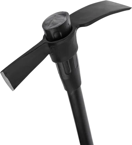 Vista 2 de INTERTOOL Azada Cortadora - Herramienta de excavación de 36" para jardinería con cortador y azada - Mango de fibra de vidrio antideslizante HT08-0307