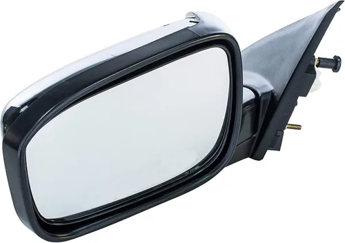 Vista 2 de Dependable Direct Espejo de puerta plegable manual sin pintar para el lado izquierdo del conductor compatible con Honda Accord Sedan