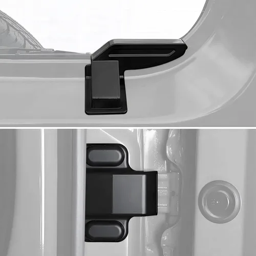 Vista 10 de YOCTM Paquete de 2 Cubiertas Protectoras de Cable de Calefacción del Parabrisas Trasero de ABS Compatible con Suzuki Jimny 2019 2020 2021 2022 2023
