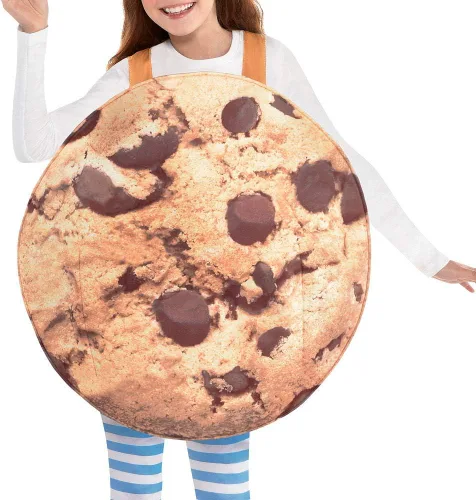 Vista 3 de Disfraz infantil de galletas y leche tamaño estándar 1 pieza