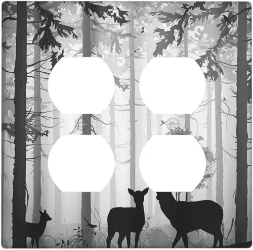 Vista 98 de Cubiertas de Tomacorriente Ancla Estrella de Mar Concha Tablón de Madera Rústico Náutico 1 Gang Interruptor de Luz Dúplex Placa Cubierta Decorativa