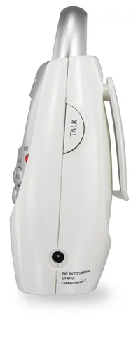 Vista 12 de Monitor para bebés de audio digital VTech Communications Safe and Sound, Monitor con una unidad para padres, Blanco/Plateado