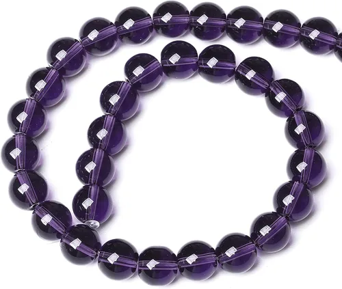 Vista 5 de 60 cuentas sueltas de piedra natural de turquesa africana de 0.236 pulgadas (6 mm) para hacer joyas, pulseras de bricolaje