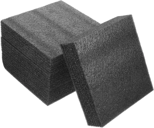 EXCEART 4 piezas de insertos de embalaje de espuma, tableros de espuma multiusos desgarrables para envío seguro y embalaje forro protector para