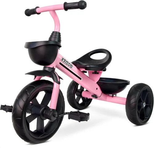 Vista 11 de KRIDDO - Triciclo para niños de 2 a 5 años - Regalo para niños pequeños - Negro