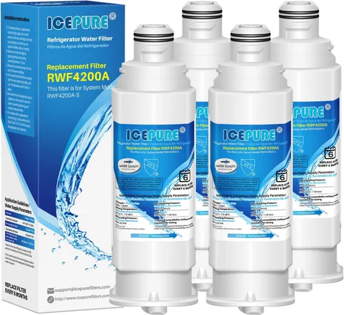 Vista 10 de ICEPURE PLUS NSF53 DA97-17376B Reemplazo para HAF-QIN/EXP, HAF-QIN, DA97-08006C, RF23M8070SG, RF23M8070SR, RF23M8090SG, RF23M8090SR, AQF-DA97-17376B