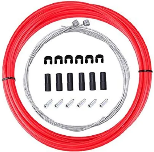 Vista 6 de BlueSunshine - Juego de cables de freno y carcasa para bicicleta, kit básico de repuesto de cable de freno para tu bicicleta, carcasa de cable