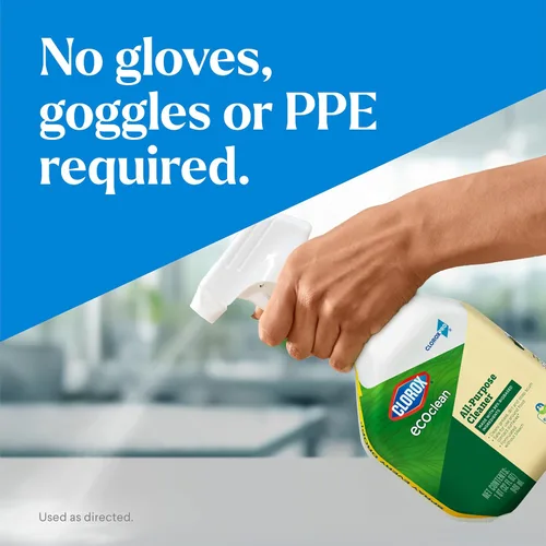 Vista 6 de CloroxPro Clorox EcoClean Limpiador multipropósito en aerosol, botella de 32 onzas líquidas, paquete de 9