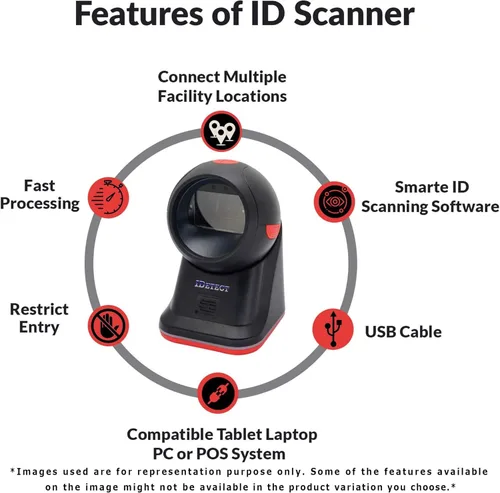 Vista 4 de IDetect Escáner de identificación - Verificación de edad para bares y clubes - Lector de licencias de conducir y escáner de tarjetas