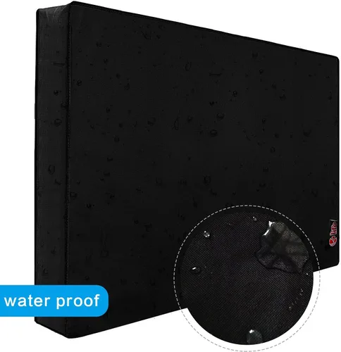 Vista 4 de Cubierta de TV para exteriores de 22 a 24 pulgadas, impermeable y resistente a la intemperie, se adapta a hasta 23 pulgadas de ancho x 17 pulgadas