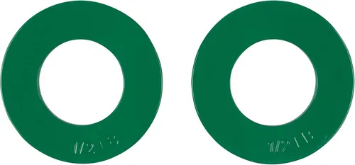 Vista 2 de Placas de peso fraccionales: 2 unidades de cada una de 1/4, 1/2, 3/4, 1 libra. Juego total de 8 por Trademark Innovations