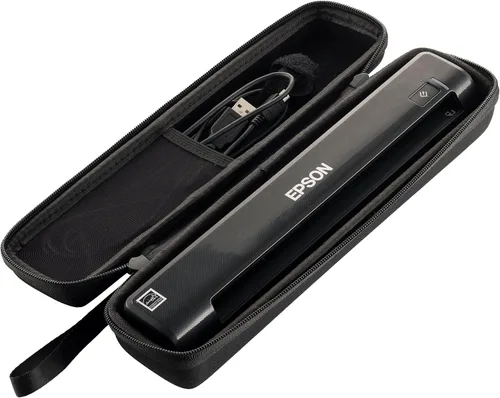 Vista 2 de Funda compatible con el escáner portátil de documentos e imágenes Epson Workforce ES-50 / ES-60W / DS-30 / DS-70 (no es compatible con otros modelos)