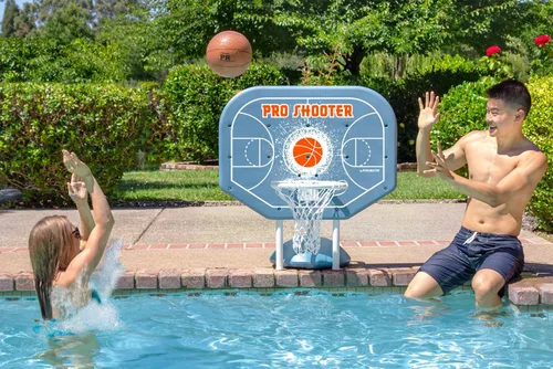 Vista 3 de Poolmaster Pro Shooter - Juego de baloncesto junto a la piscina