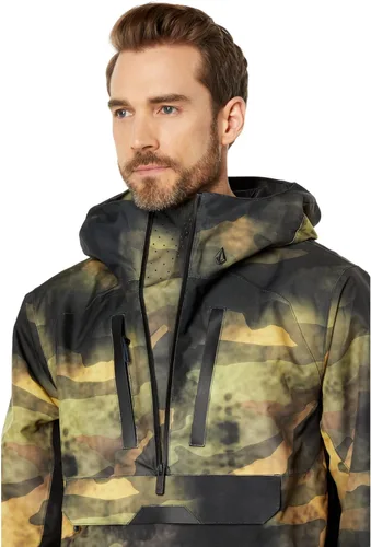 Vista 3 de Volcom Chaqueta de snowboard con capucha Brighton Anarok para hombre