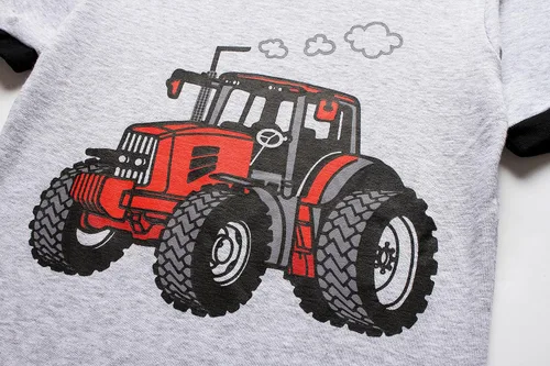 Vista 5 de Pijama Family Feeling para niño, conjunto de pijama con short, 100% algodón