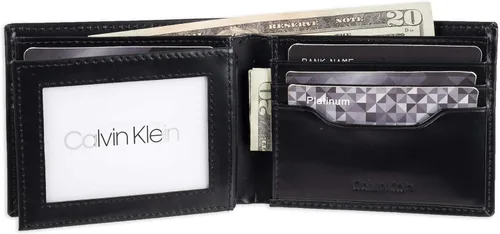 Vista 4 de Calvin Klein Men's Wallet Sets-Minimalist Bifold and Card Cases