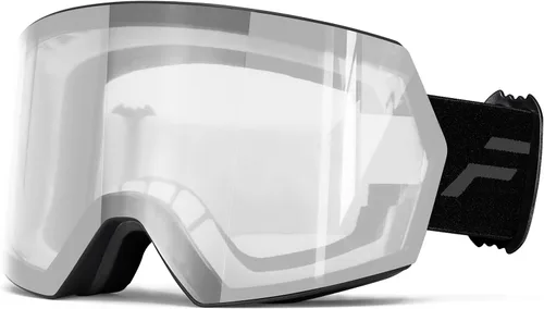 FMY - Gafas de esquí para hombres, mujeres y jóvenes - Gafas de snowboard y esquí con protección antivaho UV400 para adultos