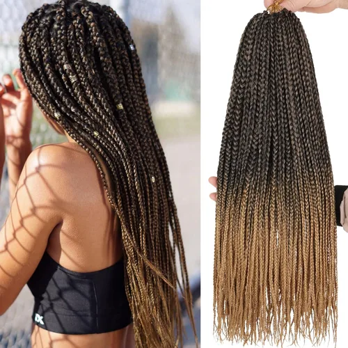 Vista 59 de Xtrend Paquete de 6 extensiones de cabello sintético de ganchillo de 10 pulgadas, sin nudos, sin nudos, 3 extensiones de cabello sintético bohemio