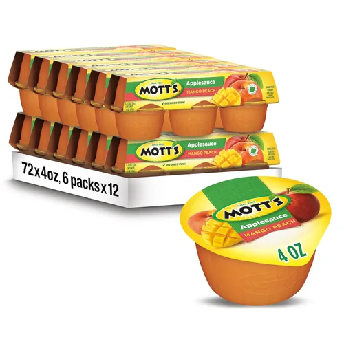Vista 16 de Mott's Puré de manzana, taza de 4 onzas, 18