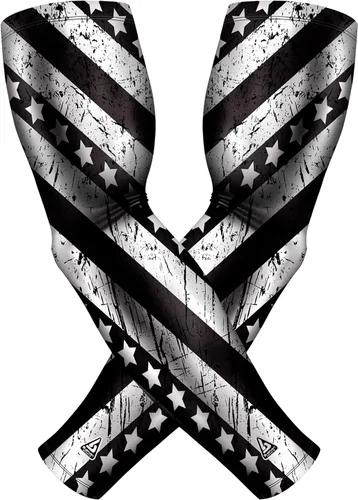 Vista 42 de B-Driven Sports Pro Fit - Mangas de compresión para hombres, mujeres y jóvenes, para voleibol, golf, correr, béisbol, baloncesto, par