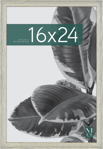 Vista 34 de MCS Studio Gallery Marco para foto rectangular de 12 x 18 pulgadas, imitación de veta de madera de color negro, para póster o impresión artística, 2