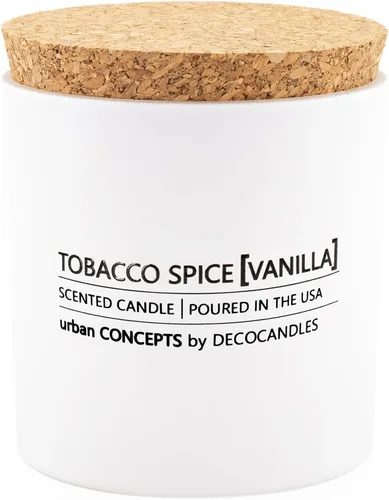 Vista 21 de Conceptos Urbanos de DECOCANDLES - Manzana Canela - Vela de soya altamente perfumada - Larga duración - vertida a mano en Estados Unidos (6 Oz.)
