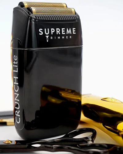 Vista 6 de Supreme Trimmer 2-en-1 Crunch Lite afeitadora de láminas con recortadora en T ST5200 recortadora de barba STF600 afeitadora eléctrica Kit