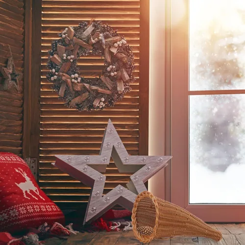 Vista 2 de Cornucopia - Cesta de mimbre para otoño, cesta de pan de mimbre, cestas de frutas tejidas para alimentos y verduras, bandeja para servir