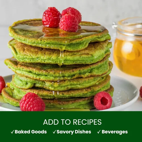 Vista 8 de Aki Foods Japan - Mezcla de café con leche matcha de 2.2 libras (2.2 lbs) - Polvo de té verde japonés de primera calidad, sabor matcha, fácil