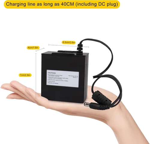 Vista 5 de Compatible con bomba Medela en estilo, batería AA portátil para extractor de leche de 9 V, funda de batería de repuesto mejorada para Medela