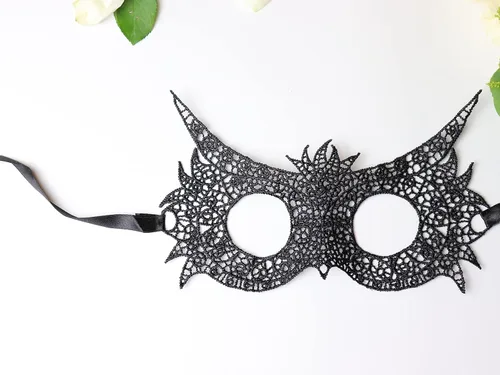 Vista 7 de Bonnie Z. Leonardo Máscaras de mascarada para mujer